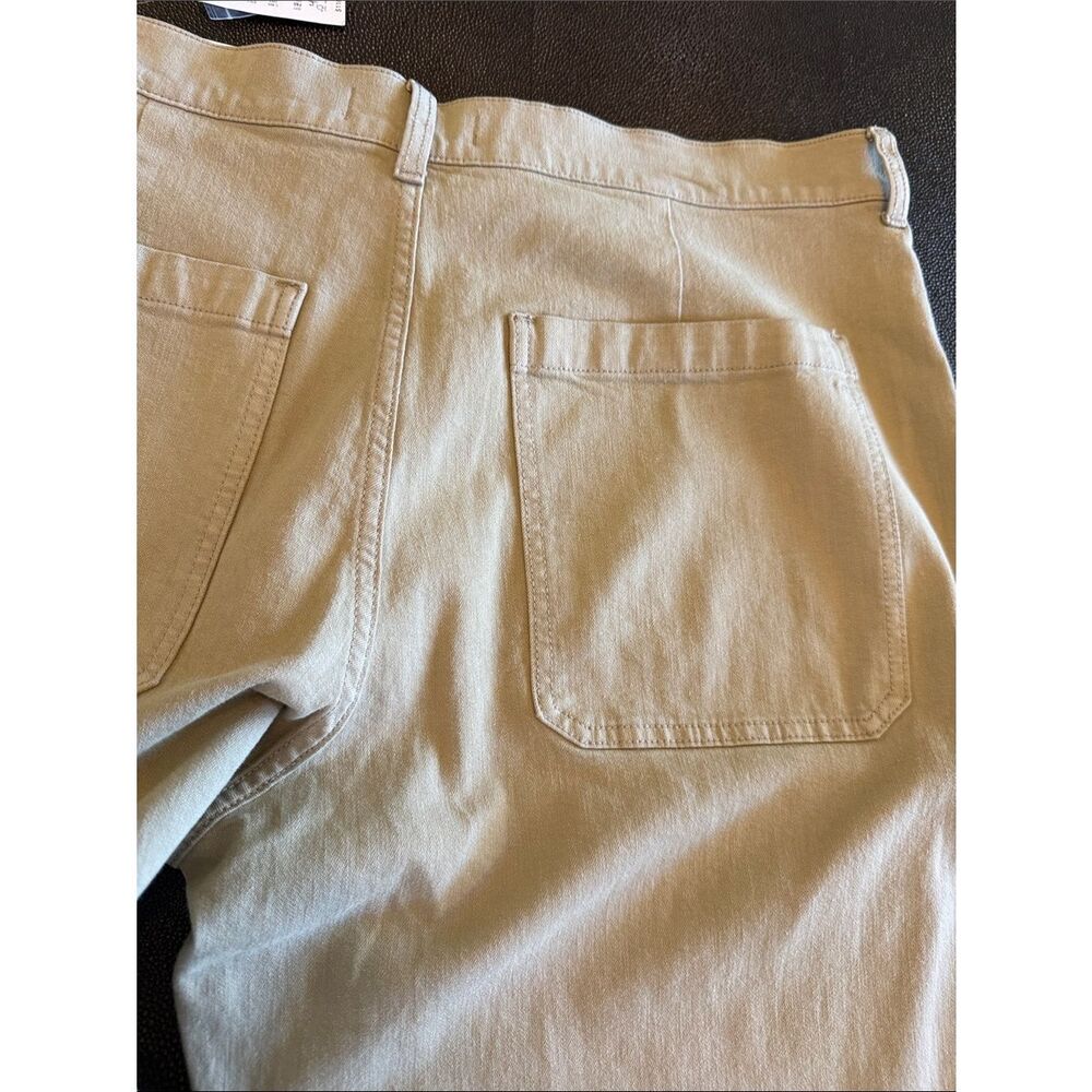 Madewell Emmett Wide-Leg Patch Pocket Jeans in Heritage Khaki NWT size 33 - Picture 12 of 12